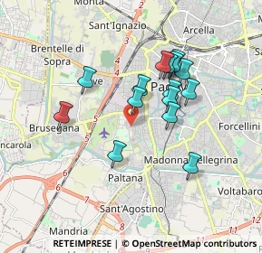 Mappa Via Pisa, 35020 Albignasego PD, Italia (1.49467)