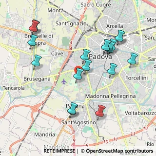 Mappa Via Pisa, 35020 Albignasego PD, Italia (2.17833)
