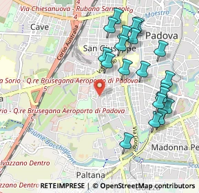 Mappa Via Pisa, 35020 Albignasego PD, Italia (1.0715)