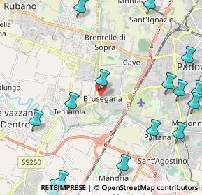 Mappa Via Luigi Lagrange, 35143 Padova PD, Italia (2.98667)