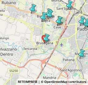 Mappa Via Luigi Lagrange, 35143 Padova PD, Italia (2.70538)