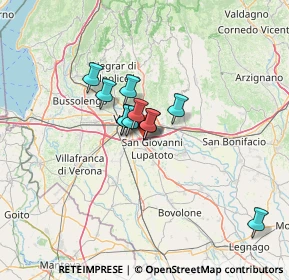Mappa º piano, 37057 San Giovanni Lupatoto VR (8.27909)