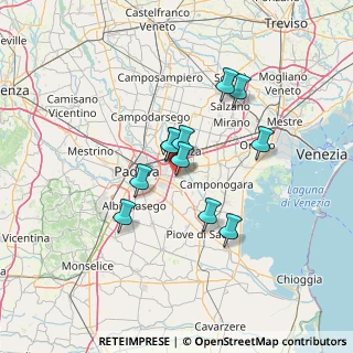 Mappa Via Vigonovese, 35127 Villatora PD, Italia (10.35636)