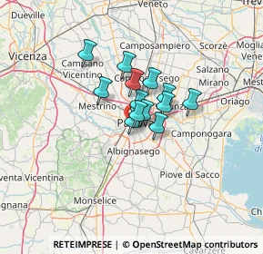 Mappa Piazzale Firenze, 35142 Padova PD, Italia (7.29692)