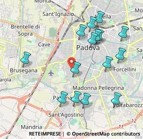 Mappa Piazzale Firenze, 35142 Padova PD, Italia (2.11867)