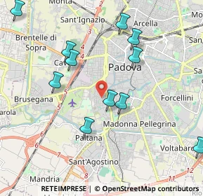 Mappa Piazzale Firenze, 35142 Padova PD, Italia (2.14727)