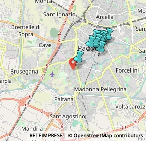 Mappa Piazzale Firenze, 35142 Padova PD, Italia (1.58273)