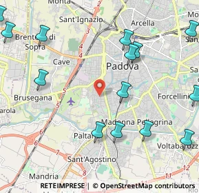 Mappa Piazzale Firenze, 35142 Padova PD, Italia (2.76286)