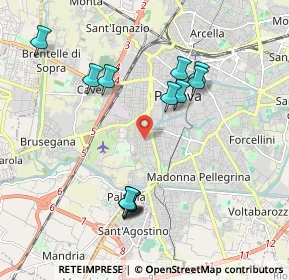 Mappa Piazzale Firenze, 35142 Padova PD, Italia (1.95077)