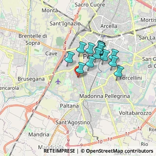 Mappa Piazzale Firenze, 35142 Padova PD, Italia (1.35267)