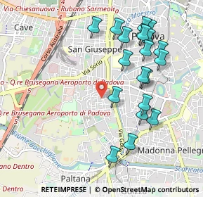 Mappa Piazzale Firenze, 35142 Padova PD, Italia (1.051)