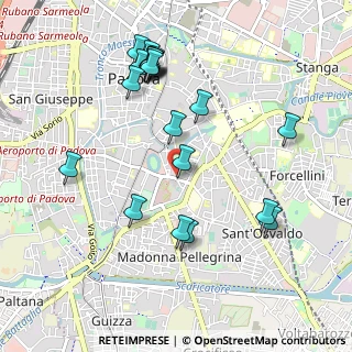 Mappa Via Cavazzana, 35123 Padova PD, Italia (1.065)