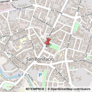 Mappa Piazza Costituzione, 27, 37047 San Bonifacio, Verona (Veneto)