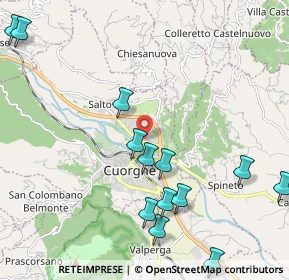 Mappa Piazza della Resistenza, 10082 Cuorgnè TO, Italia (2.52692)