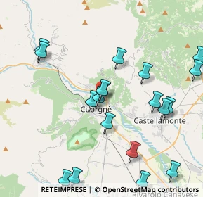 Mappa Piazza della Resistenza, 10082 Cuorgnè TO, Italia (4.7965)
