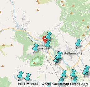 Mappa Piazza della Resistenza, 10082 Cuorgnè TO, Italia (6.4205)