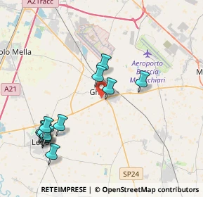 Mappa Via Caravaggio, 25016 Ghedi BS, Italia (4.41)