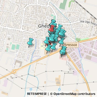 Mappa Via Caravaggio, 25016 Ghedi BS, Italia (0.24643)