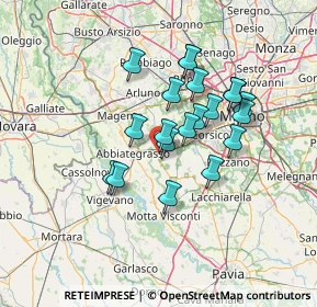 Mappa Via Giuseppe Mazzini, 20080 Vermezzo MI, Italia (11.159)