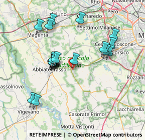 Mappa Via Giuseppe Mazzini, 20080 Vermezzo MI, Italia (7.057)