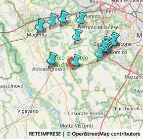 Mappa 20080 Vermezzo MI, Italia (7.60647)