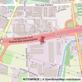 Mappa Strada Trincee, 1, 37135 Verona, Verona (Veneto)
