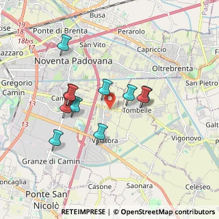 Mappa Via Vigonovese, 35020 Villatora PD, Italia (1.58364)