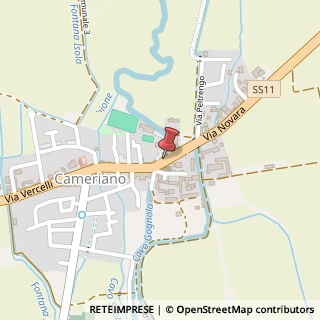 Mappa Via Novara, 3, 28060 Casalino, Novara (Piemonte)