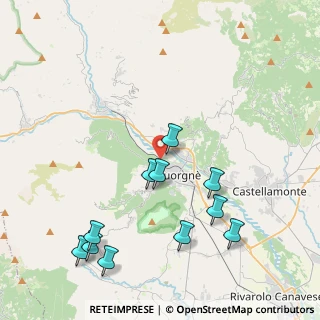 Mappa Località S. Giuseppe, 10082 Cuorgnè TO, Italia (4.56727)