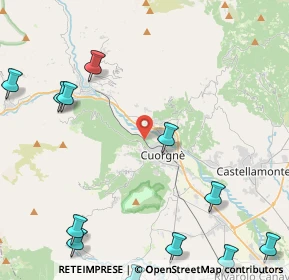 Mappa Località S. Giuseppe, 10082 Cuorgnè TO, Italia (6.69357)