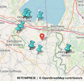 Mappa Pozzolengo, 25010 Pozzolengo BS, Italia (8.51)