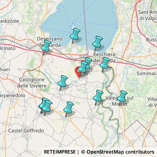 Mappa Pozzolengo, 25010 Pozzolengo BS, Italia (7.41692)