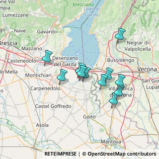 Mappa Pozzolengo, 25010 Pozzolengo BS, Italia (11.51)