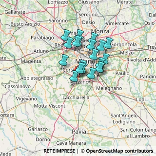 Mappa Centro Direzionale Milanofiori, 20089 Rozzano MI, Italia (9.4225)