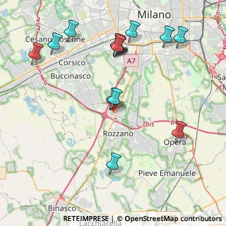 Mappa Centro Direzionale Milanofiori, 20089 Rozzano MI, Italia (4.67867)
