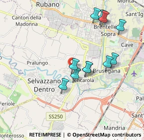 Mappa Via Indipendenza, 35030 Selvazzano Dentro PD, Italia (1.75455)