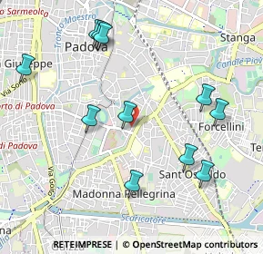 Mappa Via Michele Sanmicheli, 35126 Padova PD, Italia (1.09636)