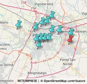 Mappa Via Michele Sanmicheli, 35126 Padova PD, Italia (2.57286)