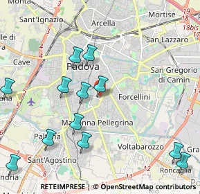 Mappa Via Michele Sanmicheli, 35126 Padova PD, Italia (2.4125)