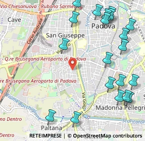 Mappa Via Ivrea, 35142 Padova PD, Italia (1.417)