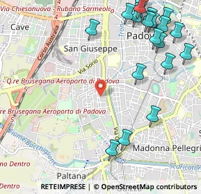 Mappa Via Ivrea, 35142 Padova PD, Italia (1.437)