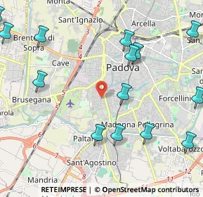 Mappa Via Ivrea, 35142 Padova PD, Italia (2.74786)