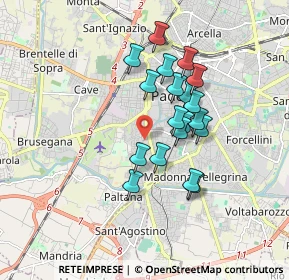 Mappa Via Ivrea, 35142 Padova PD, Italia (1.42)