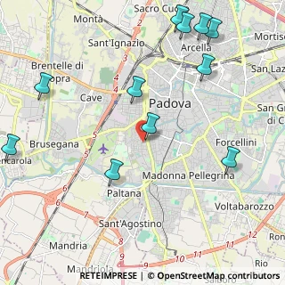 Mappa Via Ivrea, 35142 Padova PD, Italia (2.67455)