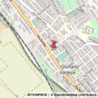 Mappa Via Milano, 18, 20098 San Giuliano Milanese, Milano (Lombardia)