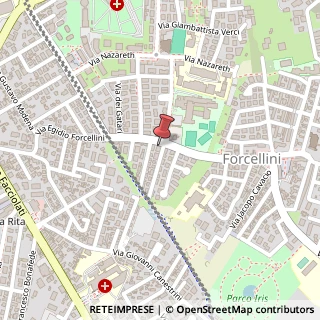 Mappa Via Egidio Forcellini, 82, 35128 Padova, Padova (Veneto)
