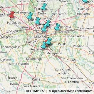 Mappa Via Molise, 20098 Area Industriale MI, Italia (16.31545)