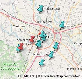 Mappa Via S. Pio X, 35123 Padova PD, Italia (6.48)