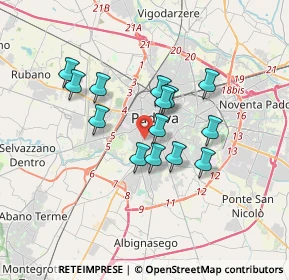Mappa Via S. Pio X, 35123 Padova PD, Italia (2.70857)