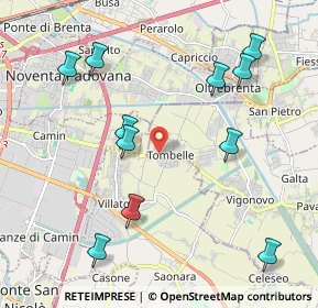 Mappa Via San Francesco, 30030 Vigonovo VE, Italia (2.30455)